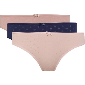 3'lü Brief Külot-Fall in Love E4922AX25SP