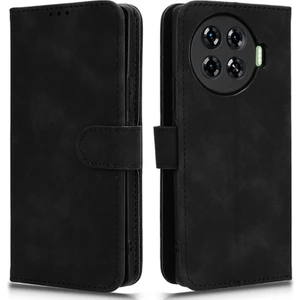 Tecno Spark 20 Pro Plus Flip Pu Deri + Tpu Düşmeye Dayanıklı Telefon Kapağı (Yurt Dışından)