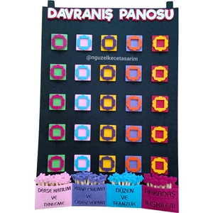Davranış Panosu, Davranış Ödül Panosu - 1. 2. 3. Sınıf ve Okul Öncesi