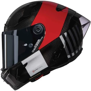 X-804 Rs Combo Gara 351 Karbon Kapalı Kask