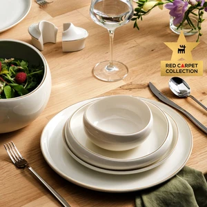 Red Carpet Collection Streamline Hole Gold 59 Parça 12 Kişilik Porselen Yemek Takımı