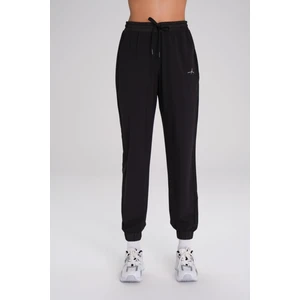 Active Lastikli Paça Siyah Jogger Spor Pantolonu Eşofman Altı Act-1