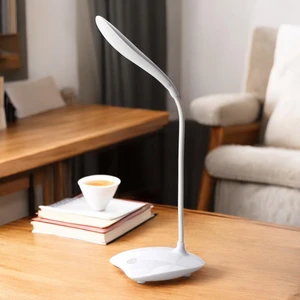 Minihome 7224 USB Şarjlı 3 Modlu Esnek Gövdeli Dokunmatik Işıklı Masa Lambası