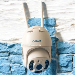 O-KAM-3038 3mp Wıfı Ptz Camera, 2.5 Inch 8pcs Leds Dual Light