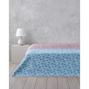 English Home Floral Twilight King Size Çok Amaçlı Örtü 240 x 220  cm  Mavi