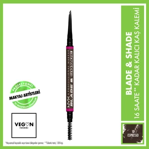 NYX Professional Makeup Blade N Shade Kaş Kalemi - 10 Espresso