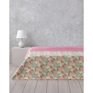 English Home Blossom Bouquet King Size Çok Amaçlı Örtü 240 x 220  cm  Pembe