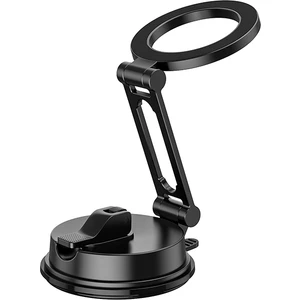 WI-CH055 360 Derece Dönebilen Magnetik Araç Içi Telefon Tutucu Siyah