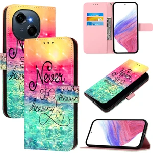 Tecno Spark Go 1 / Go 2025 Chasing Dreams Için 3D Boyama Pu Kılıf (Yurt Dışından)