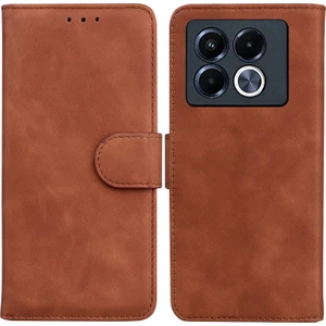 Infinix Note 40 5g Kahverengi Için Skin Fe Deri Kılıf (Yurt Dışından)