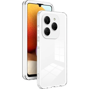 Tecno Spark 20 Pro Beyaz Için Tpu + Pc Telefon Kılıfı (Yurt Dışından)