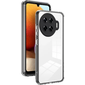 Tecno Spark 20 Pro+ Için Tpu + Pc Telefon Kılıfı Siyah (Yurt Dışından)