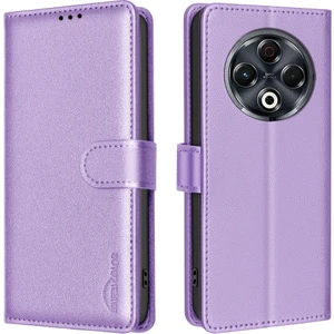 Tecno Spark 30 4g Mor Için Litchi Pu Kılıf (Yurt Dışından)