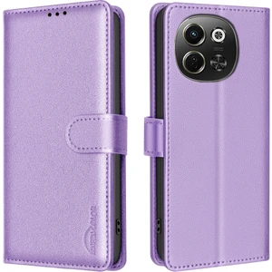 Tecno Pova 6 Neo 5g / Spark 30 5g Mor Için Litchi Pu Kılıf (Yurt Dışından)