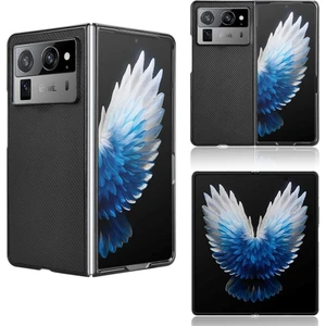 Tecno Phantom V Fold2 Siyah Için Pu Deri Pc Telefon Kılıfı (Yurt Dışından)