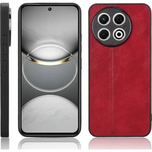 Tecno Spark 30 Pro 4g Kırmızı Için Inek Desenli Dikiş Telefon Kılıfı (Yurt Dışından)