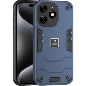 Tecno Spark 20 Blue Için 2'si 1 Arada Darbeye Dayanıklı Telefon Kılıfı (Yurt Dışından)