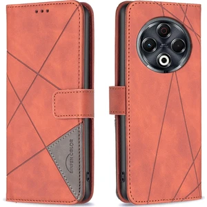 Tecno Spark 30 4g Kahverengi Için BF05 Deri Kılıf (Yurt Dışından)