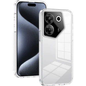 Tecno Camon 20 Pro 5g Şeffaf Için Akrilik+Tpu Kılıf (Yurt Dışından)