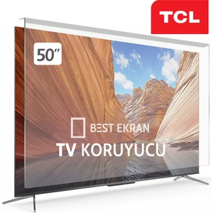 Best Ekran Tcl 50" inç 127 Ekran Tv Ekran Koruyucu
