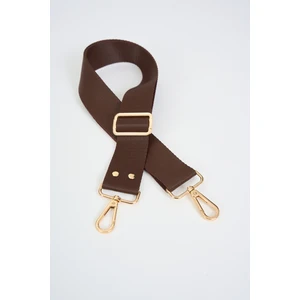 Mute Bag Brown Kahverengi Çanta Sapı Ayarlanabilir Gold Detaylı (Polyester) 110 cm G:4 cm