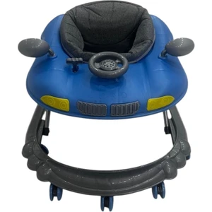 Lord Premium Araba Model Yürüteç | Müzikli ve Işıklı | Ergonomik Bel Destekli Mavi Yürüteç