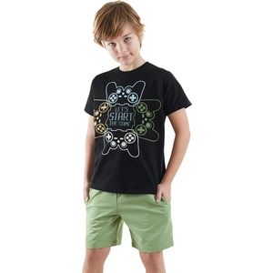 Start Game Erkek Çocuk T-Shirt Şort Takım