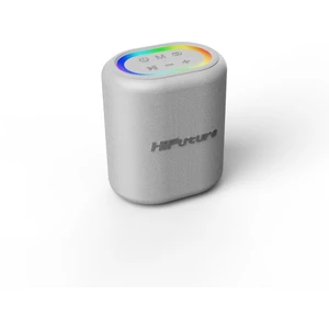 Hifuture Vocalist 100 Kablosuz Bluetooth 5.0 25W Rgb Aydınlatmalı Bt/aux/sd Kart Girişli Tws Mikrofonlu Taşınabilir Karaoke Sistemi Hoparlör Gümüş