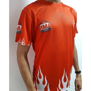 Tişört Mma Türkiye Baskılı Kırmızı