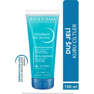 Atoderm Shower Gel Aile Boyu Kuru Ciltler İçin Nemlendirici Duş Jeli Bebek Çocuk Yetişkin 100 ml