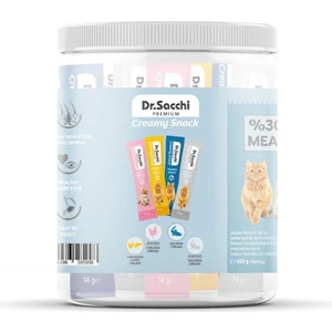 Dr. Sacchi Creamy Snack 14 gr Karışık- 30'Lu Kavanoz