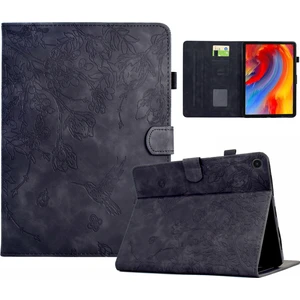 Seashell Digital Samsung Galaxy Tab S10 Ultra Kılıf Origami Standlı Pu Deri Manyetik Tablet Kapağı-Gri