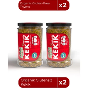 Organik Glutensiz Kekik 30 gr X2 / Organic Gluten-Free Thyme 30 gr X2