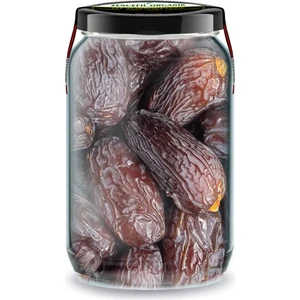 Jumbo Kudüs Hurması Bi Kavanoz 660 Cc. Cam Kavanozda Özel Seçme Hurma Kudüs Hurması Medjool Dates