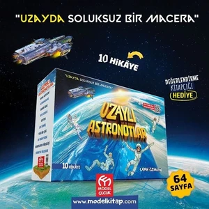 Model Çocuk- Uzaylı Astronotlar Hikaye Serisi - 10 Kitap