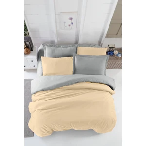 Mira Home Çift Kişilik Nevresim Takımı Pamuklu Çift Taraflı Lastikli Çarşaflı