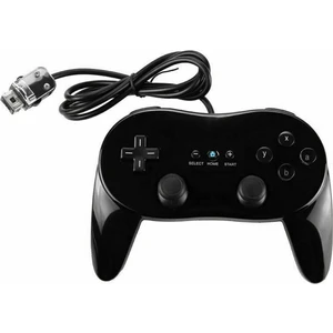 Game Pad Controller Konsol Joypad Nintendo Wii Ikinci Nesil Kablolu Oyun Kumandası Oyun Uzaktan Kumandası-Siyah (Yurt Dışından)