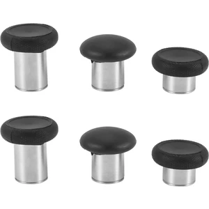 Xbox One Elite Denetleyici Için 6'sı 1 Arada Değiştirme Thumbstick Sapları Yedek Parçalar - Siyah (Yurt Dışından)