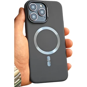 Tech&bello accessories Apple iPhone 12 Pro Max Magsafe Uyumlu Mat Koruyucu Kılıf Tb-04