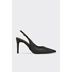 Siyah Kadın Topuklu Ayakkabı