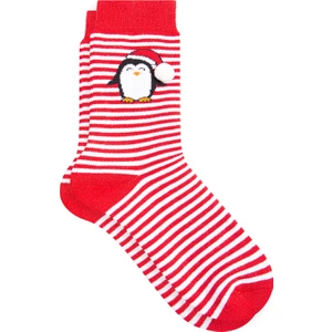 Yılbaşı Temalı Kırmızı Çorap 1912183-32421