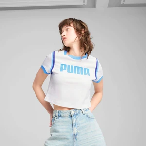 Kadın Beyaz Puma Future.puma.archıve Baby Tee Beyaz Kadın Crop