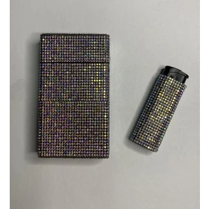 Slim Sigara Kutusu Parlak Taşlı