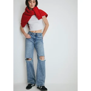 California Street Yırtıklı Indigo Mavisi Jean Pantolon 1010125-85270