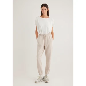 Lux Touch TENCEL TM Bej Modal Eşofman Altı 1600453-34531