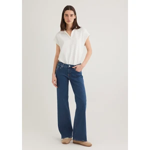 Deli Dolu Casual Koyu Mavi Jean Pantolon 1010435597