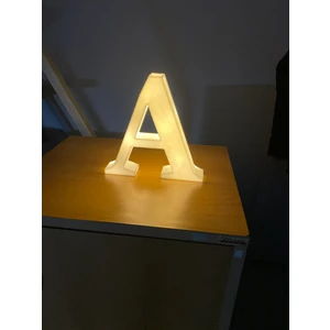 Işıklı Kutu Harf- Dekoratif Aydınlatma(Pilli)