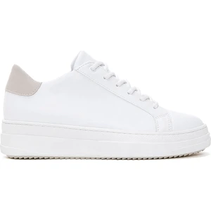 Kadın Beyaz Bağcıklı Sneaker 25SFE210018