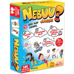 Venüs Toys Nebuu Junior Eğlenceli Kelime Anlatma Oyunu