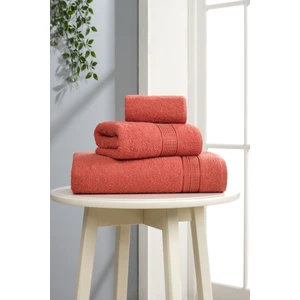 Clara Model 3'lü Banyo Havlu Seti